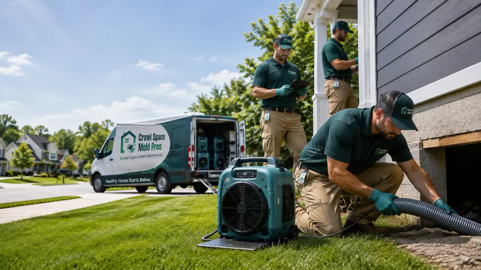 Crawl Space Mold Removal in Elida, NM